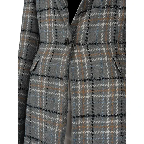 Liu Jo - Jackets > Blazers - Gray - Liu Jo - Modalova