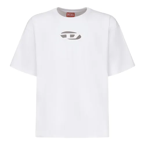 Diesel - Tops > T-Shirts - White - Diesel - Modalova