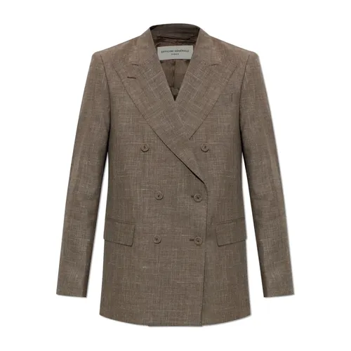 Jackets > Blazers - - Officine Générale - Modalova