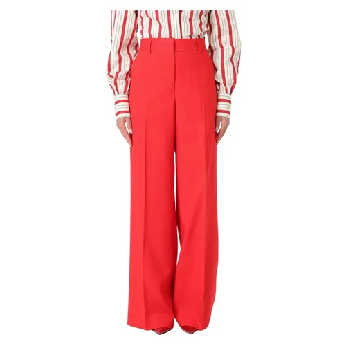 Trousers > Straight Trousers - - Msgm - Modalova