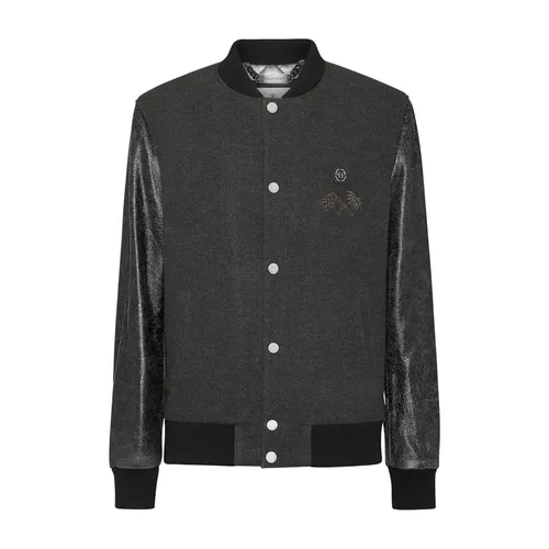 Jackets > Bomber Jackets - - Philipp Plein - Modalova