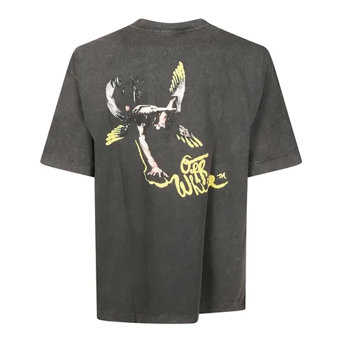 Tops > T-Shirts - - Off White - Modalova