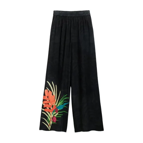 Trousers > Wide Trousers - - Desigual - Modalova