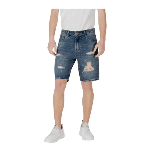 Shorts > Denim Shorts - - Gianni Lupo - Modalova