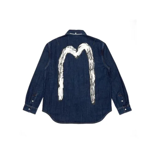 Jackets > Denim Jackets - - Evisu - Modalova