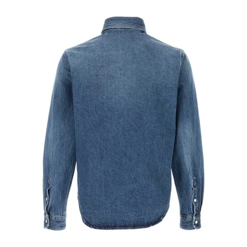 Shirts > Denim Shirts - - Versace - Modalova