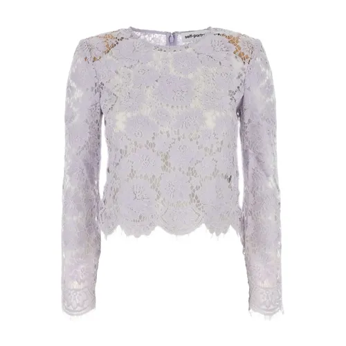 Tops > Long Sleeve Tops - - Self Portrait - Modalova