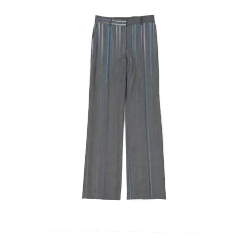 Trousers > Straight Trousers - - Alberta Ferretti - Modalova