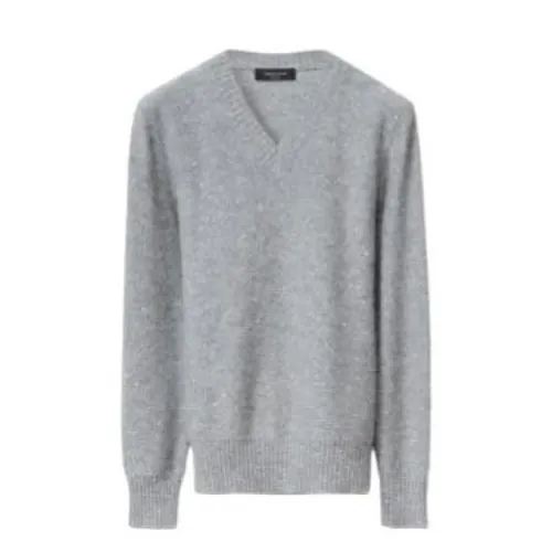 Knitwear > V-neck Knitwear - - Fabiana Filippi - Modalova