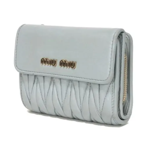 Pre-owned > Pre-owned Accessories > Pre-owned Wallets - - Miu Miu Pre-owned - Modalova