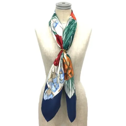 Pre-owned > Pre-owned Accessories > Pre-owned Scarves - - Hermès Vintage - Modalova