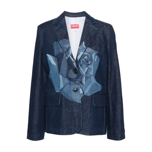 Jackets > Denim Jackets - - Kenzo - Modalova