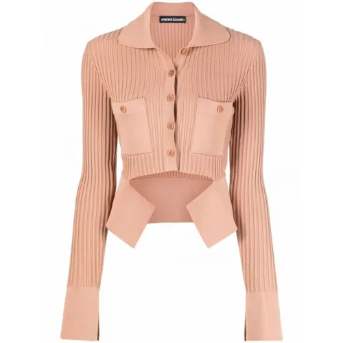 Knitwear > Cardigans - - Andrea Adamo - Modalova