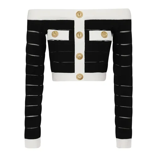 Knitwear > Cardigans - - Balmain - Modalova