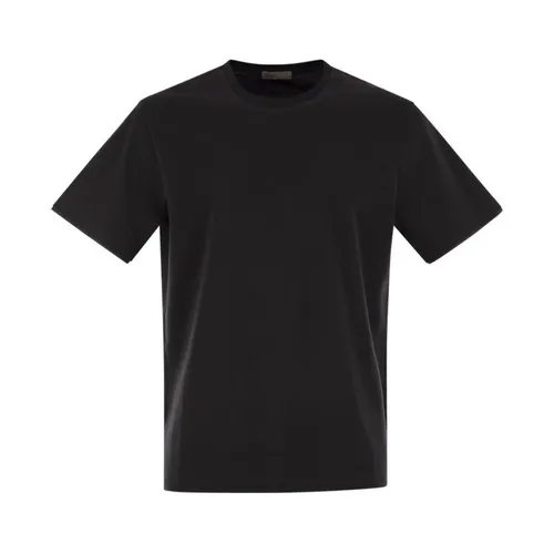 Herno - Tops > T-Shirts - Black - Herno - Modalova
