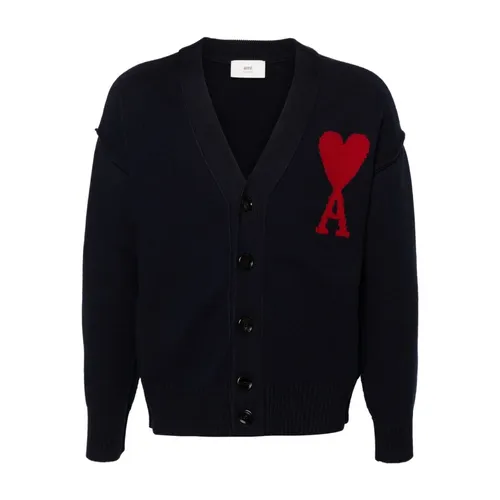 Knitwear > Cardigans - - Ami Paris - Modalova