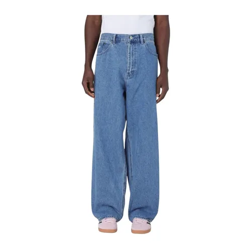Obey - Jeans > Wide Jeans - Blue - Obey - Modalova