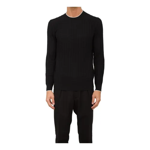 Knitwear > Round-neck Knitwear - - Paolo Pecora - Modalova