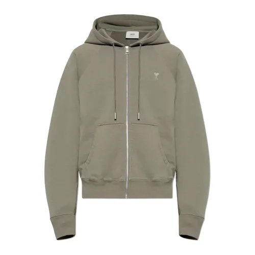 Sweatshirts & Hoodies > Zip-throughs - - Ami Paris - Modalova