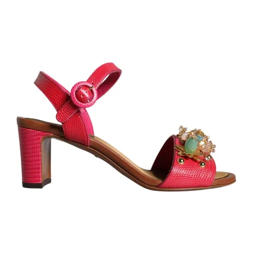 Shoes > Sandals > High Heel Sandals - - Dolce & Gabbana - Modalova