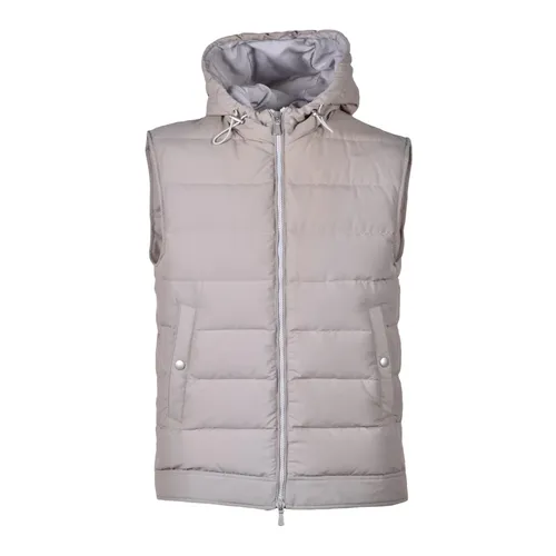 Eleventy - Jackets > Vests - Blue - Eleventy - Modalova