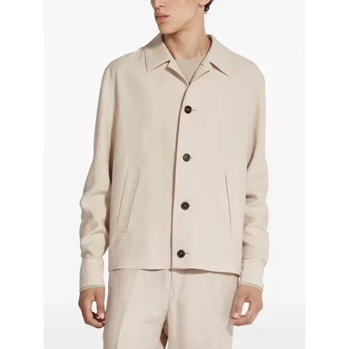 Jackets > Light Jackets - - Zegna - Modalova