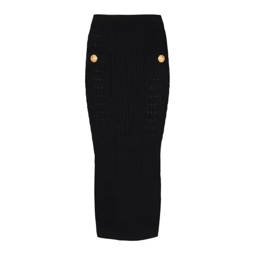 Skirts > Midi Skirts - - Balmain - Modalova
