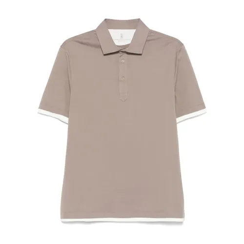 Tops > Polo Shirts - - Brunello Cucinelli - Modalova