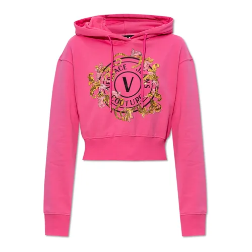 Sweatshirts & Hoodies > Hoodies - - Versace Jeans Couture - Modalova