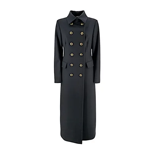Coats > Double-Breasted Coats - - Bazar Deluxe - Modalova