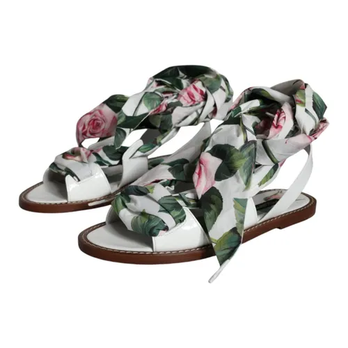 Shoes > Sandals > Flat Sandals - - Dolce & Gabbana - Modalova