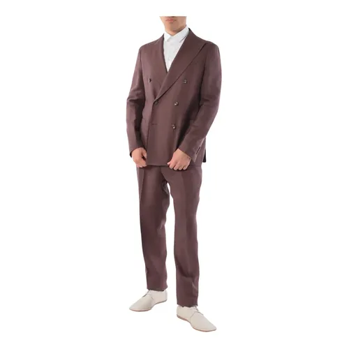 Suits > Suit Sets > Single Breasted Suits - - Tagliatore - Modalova