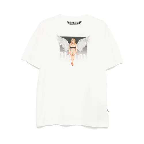 Tops > T-Shirts - - Palm Angels - Modalova