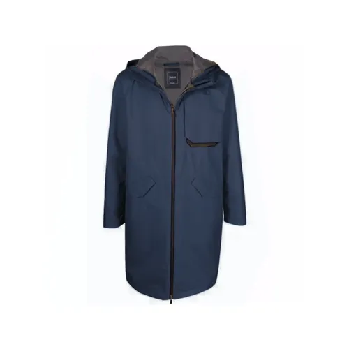 Herno - Coats > Parkas - Blue - Herno - Modalova
