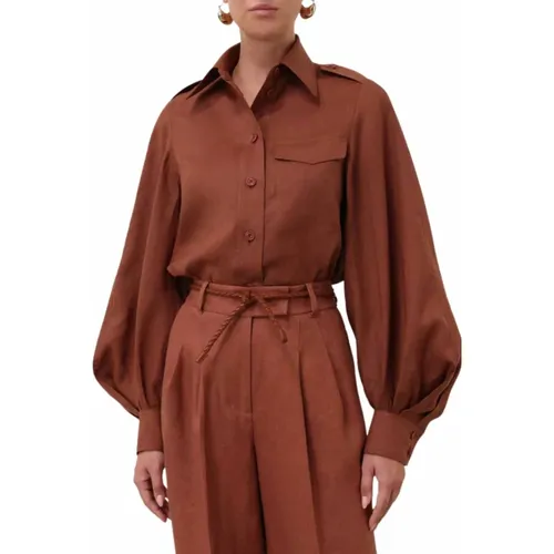 Blouses & Shirts > Shirts - - Zimmermann - Modalova