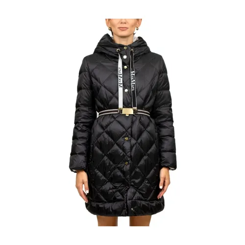 Max Mara - Coats > Parkas - Black - Max Mara - Modalova