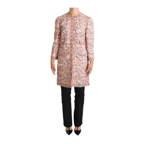 Coats > Single-Breasted Coats - - Dolce & Gabbana - Modalova