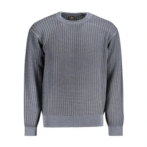 Knitwear > Round-neck Knitwear - - Hugo Boss - Modalova