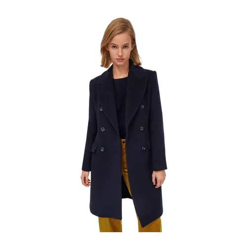 Coats > Double-Breasted Coats - - Liu Jo - Modalova