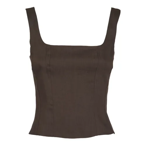 Tops > Sleeveless Tops - - Ottod'Ame - Modalova