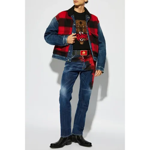 Knitwear > Round-neck Knitwear - - Dsquared2 - Modalova