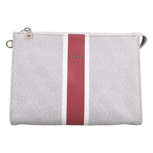 Guess - Bags > Clutches - Beige - Guess - Modalova