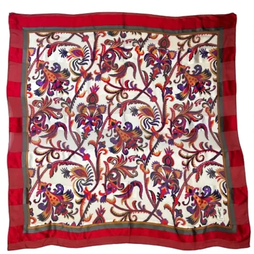 Pre-owned > Pre-owned Accessories > Pre-owned Scarves - - Saint Laurent Vintage - Modalova