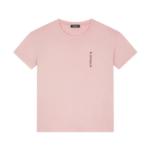 Dondup - Tops > T-Shirts - Pink - Dondup - Modalova