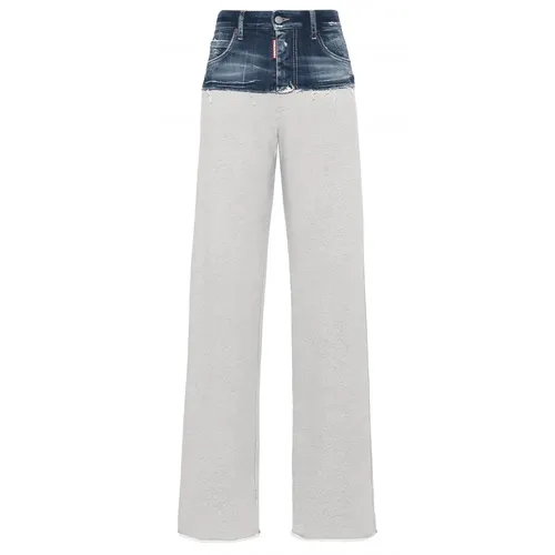 Trousers > Wide Trousers - - Dsquared2 - Modalova