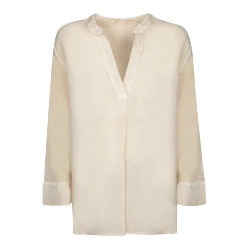 Blouses & Shirts > Blouses - - 120% Lino - Modalova