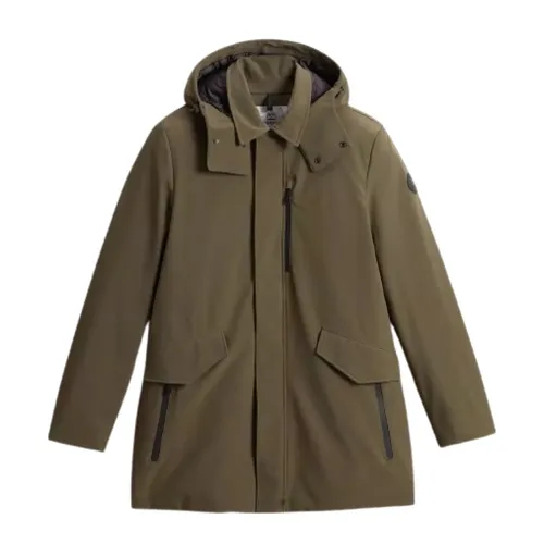Woolrich - Coats > Parkas - Green - Woolrich - Modalova