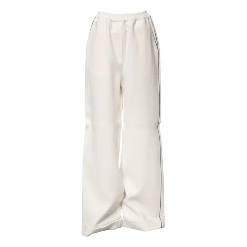 Trousers > Wide Trousers - - Dolce & Gabbana - Modalova