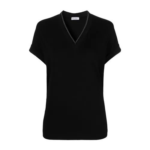 Tops > T-Shirts - - Brunello Cucinelli - Modalova