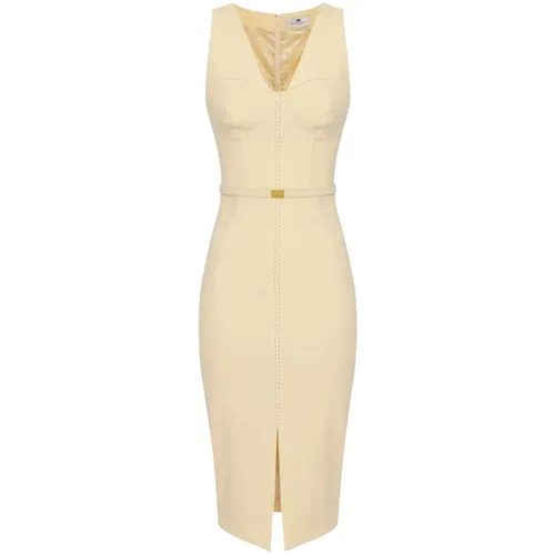 Dresses > Day Dresses > Midi Dresses - - Elisabetta Franchi - Modalova